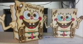 Suport pixuri Sponge Bob